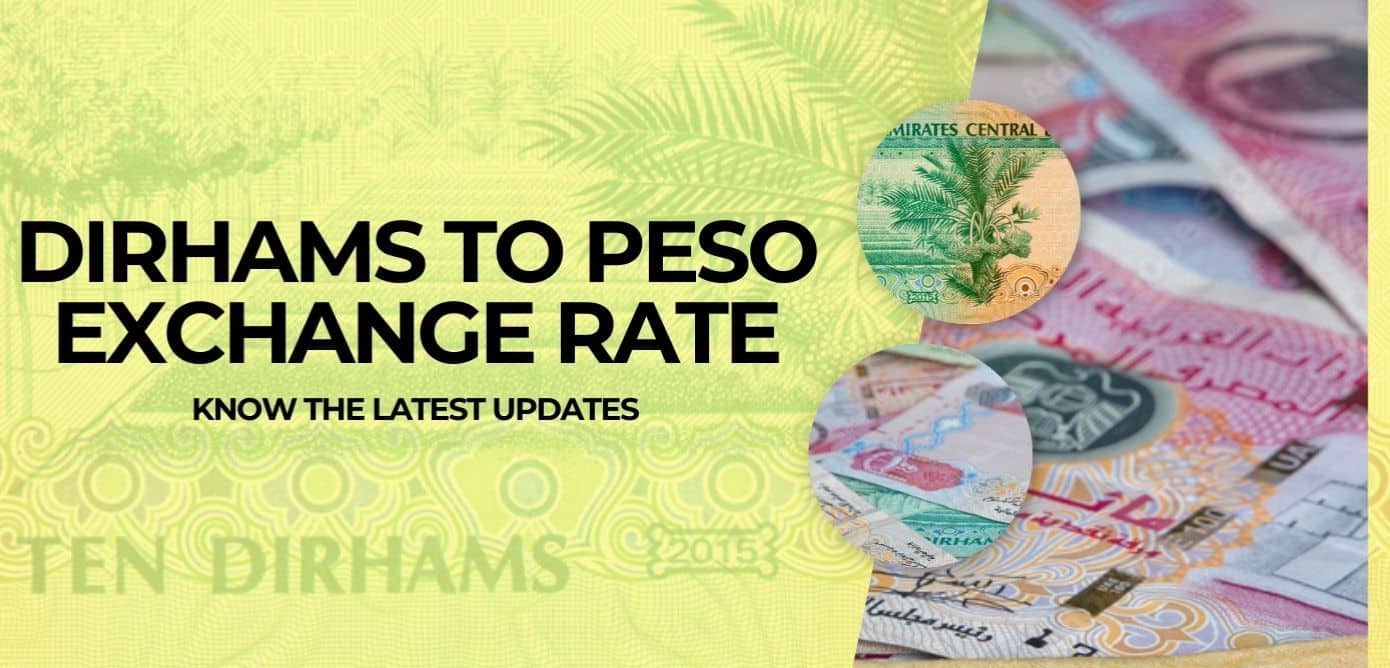rate today dirhams to peso